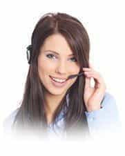 Image of a customer service representative