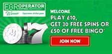 MONOPOLY Casino welcome offer. 