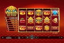 9 Masks of Fire by MicroGaming in-game play view