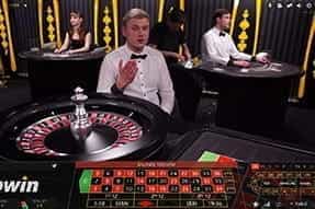 A game of live dealer roulette at bwin casino 