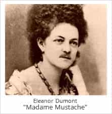 Eleanor Dumont, Otherwise Known as Madame Mustache was a Skilled Dealer of 21