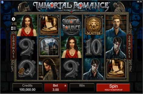 Online Slot Game Immortal Romance