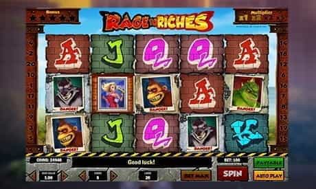 Image showing the Play 'n GO Rage to Riches slot
