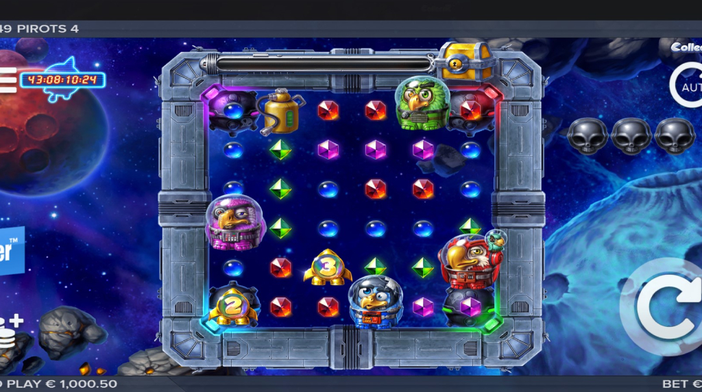 Screenshot from the New Pirots 4 Slot by ELK Studios