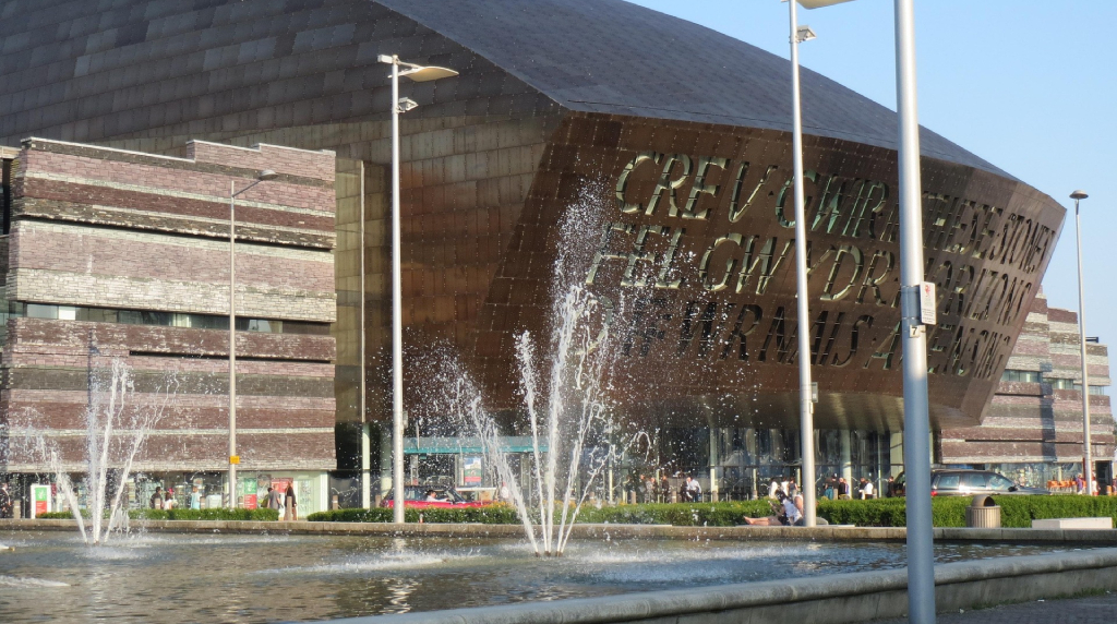 Wales Millennium Centre in Cardiff