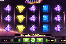 Starburst slot från NetEnt