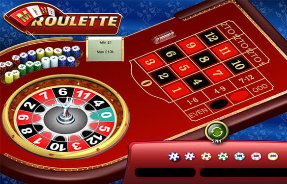 Spillefladen er mindre, men Mini Roulette er alligevel en af vores favoritter