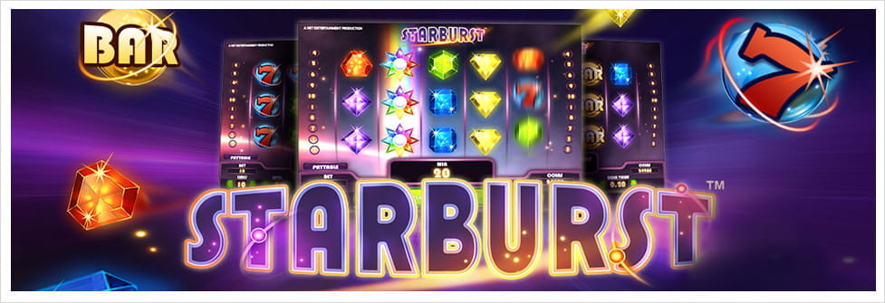 Spillemaskinen Starburst fra softwareproducenten NetEnt