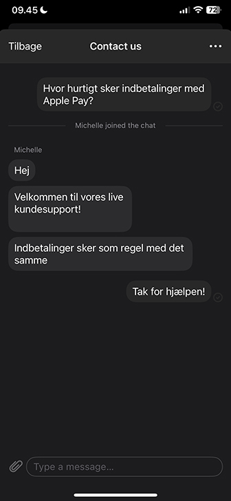 Support og kundeservice testet på danske casinoer.