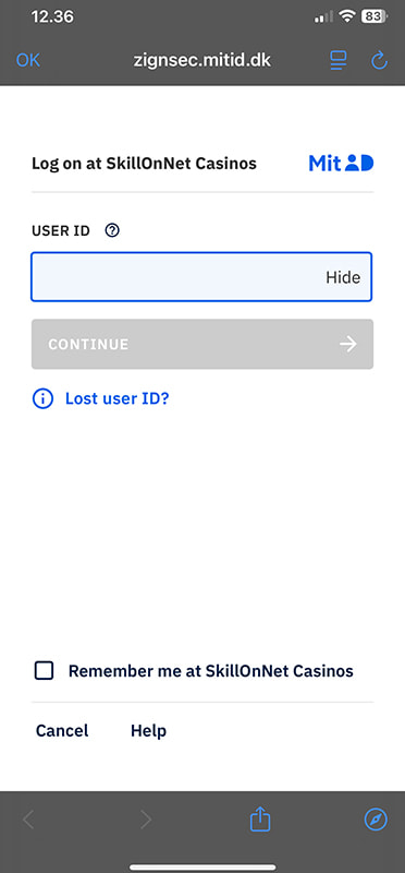 MitID hos Luna Casino
