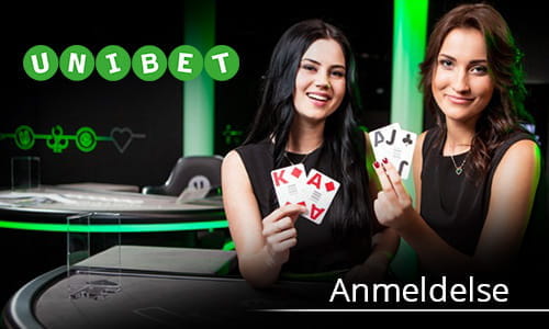Skærmbillede af Unibet Casino interface
