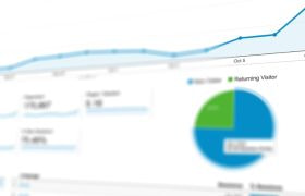 Graf med stigende antal