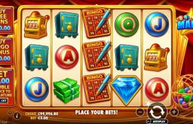 Skærmbillede fra det Nye Bingo Mania Slot af Pragmatic Play