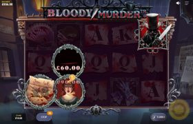 Skærmbillede fra det Nye Bloody Murder Slot af Red Tiger Gaming