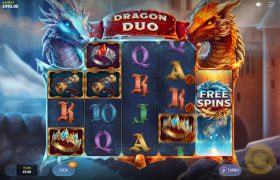 Screenshot fra den Nye Dragon Duo Slot af Red Tiger
