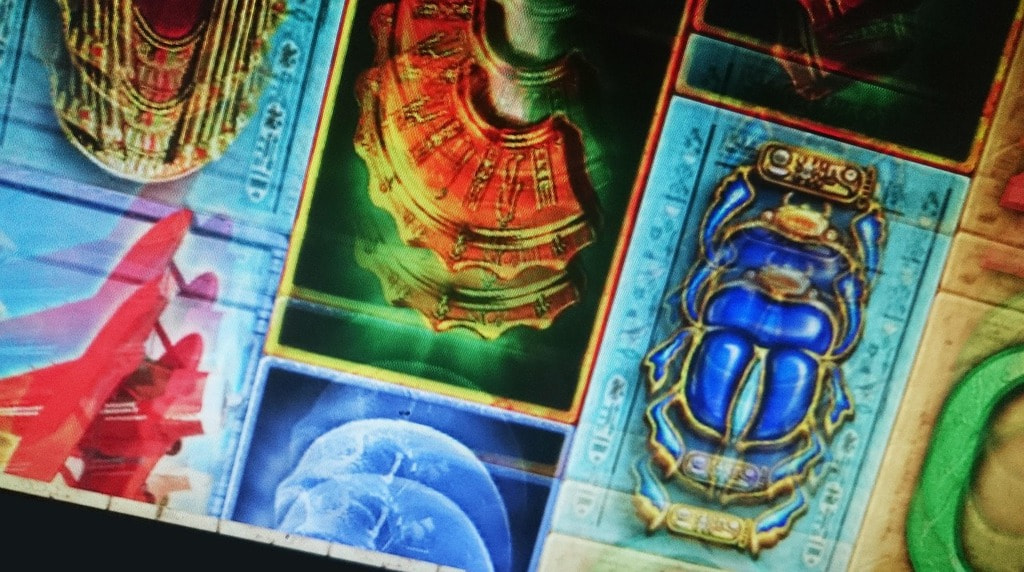 Tematiske slots egypisk hjul skarabæ