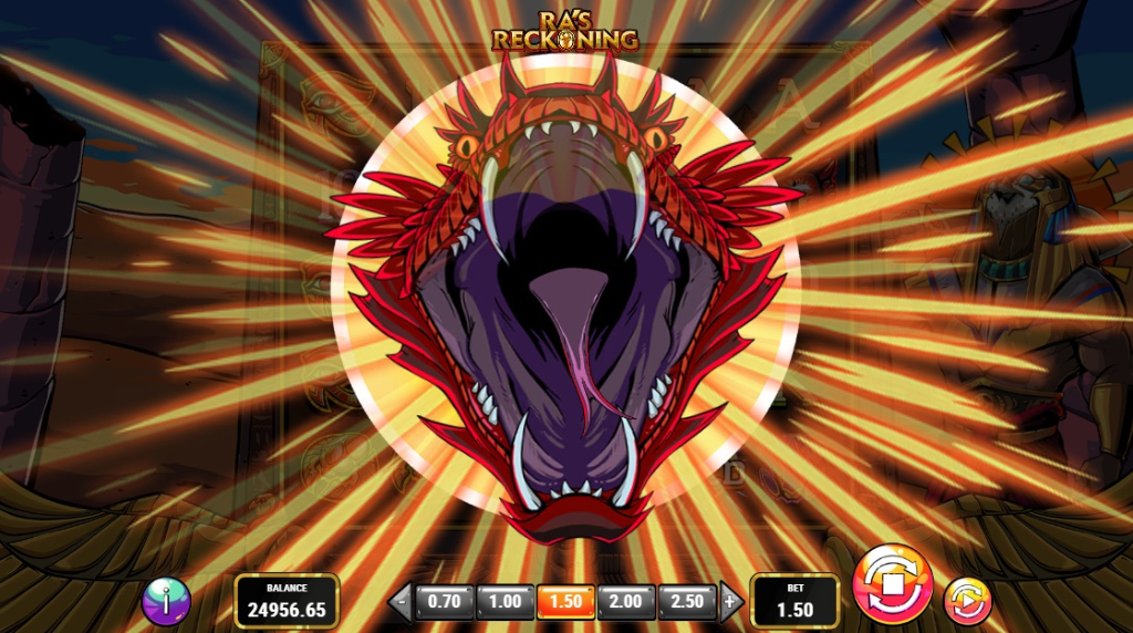 Skærmbillede af Red Eclipse i Ra's Reckoning