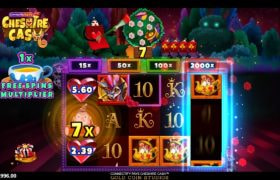 Screenshot fra den Nye Connectify Pays Cheshire Cash Slot af Gold Coin Studios