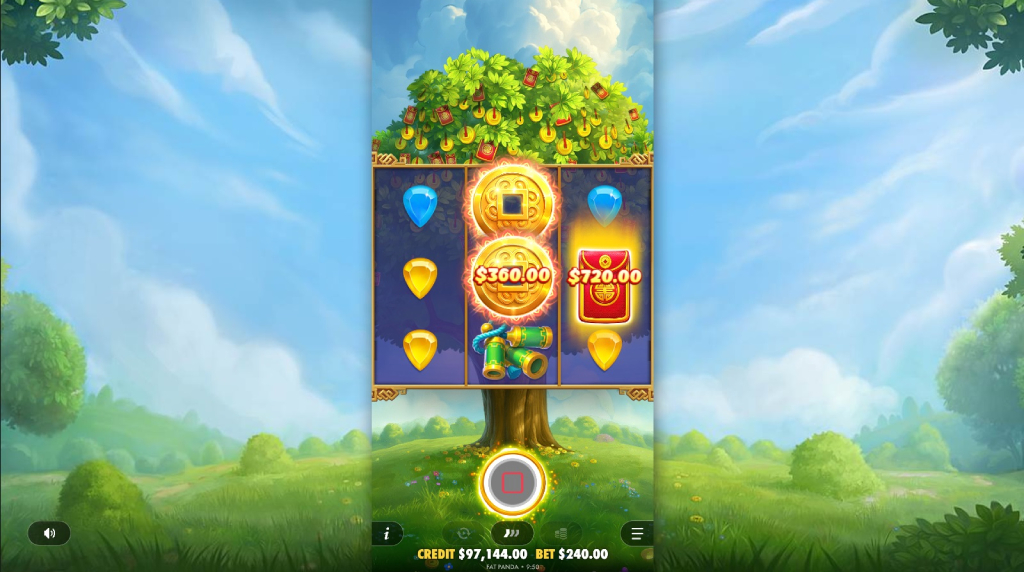 Skærmbillede af Cash Collect i Lucky Fortune Tree