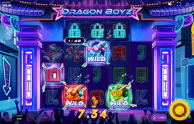 Screenshot fra den Nye Dragon Boyz Slot af Red Tiger