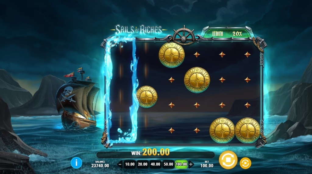 Skærmbillede af Vitalien Lock i Sails of Riches