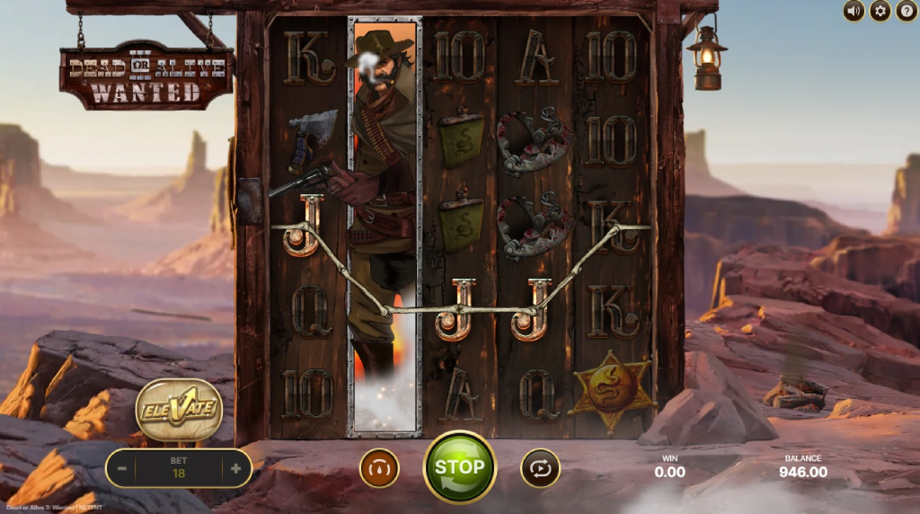 NetEnt lancerer Dead or Alive 3 Wanted den 26. marts 2026