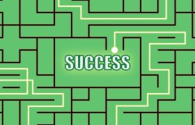 Grøn spillelabyrint