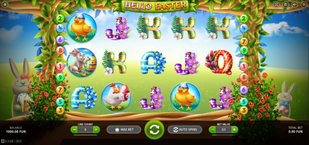 Hello Easter fra BGaming