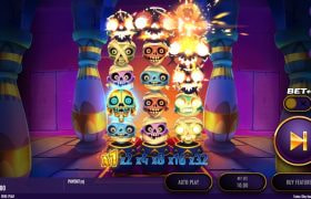 Screenshot fra den Nye Tutan Kha-boom Slot af Thunderkick