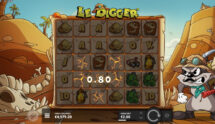 Screenshot fra den Nye Le Digger Slot af Hacksaw Gaming