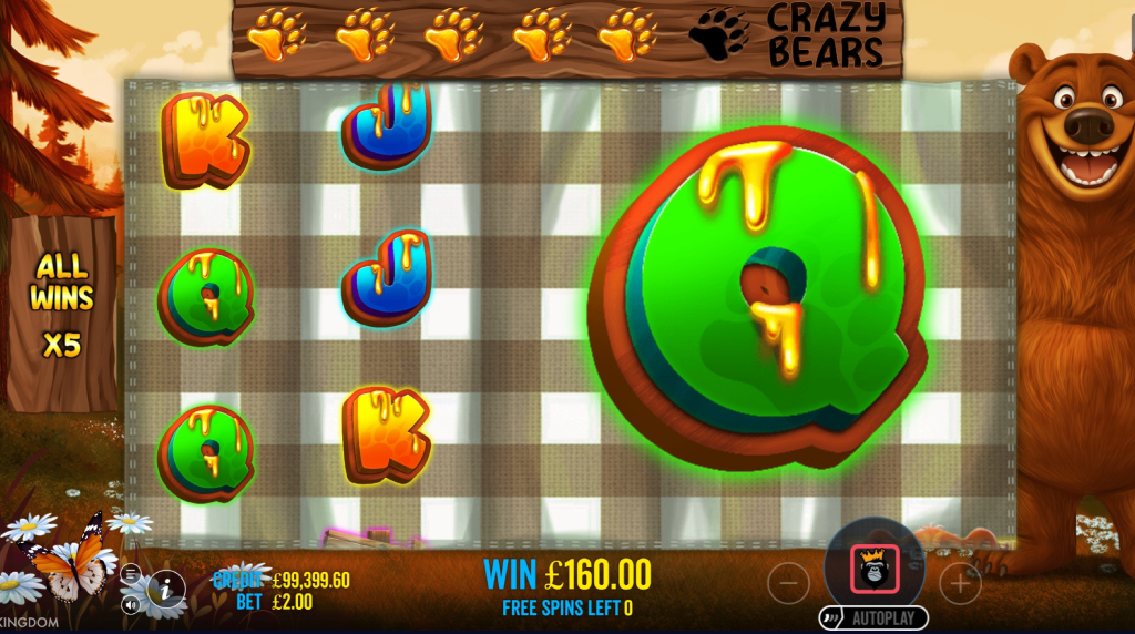 Skærmbillede af Crazy Bears i Bear Crazy