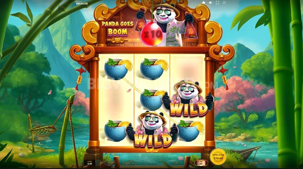 Skærmbillede af Wilds i Panda Goes Boom