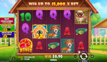 Screenshot fra den Nye The Big Dog House Slot af Pragmatic Play