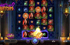 Screenshot fra den Nye What’s Up Witches Slot af NetEnt