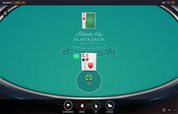 Atlantic City Blackjack in Canada