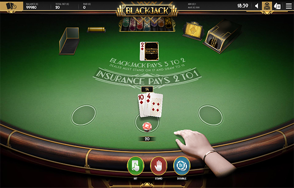 Blackjack Single Deck by Gaming Corps