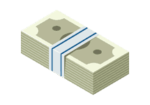 A bundle of cash