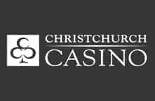 Logo of the Christchurch Casino, which is located in Christchurch, New Zealand.