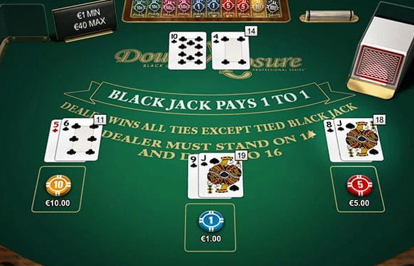 Double Exposure Blackjack by NetEnt in Kenya