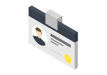 A simple ID card