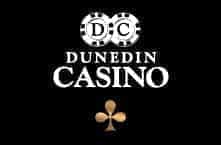 Logo of the Dunedin Casino,is located in state of Otago on the South Island of New Zealand.