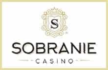 Logo of the Sobranie Casino near Kaliningrad, Russia