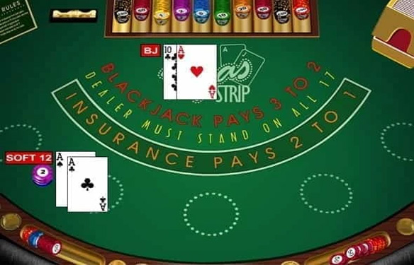 Vegas Strip Blackjack by Microgaming in New Zealand
