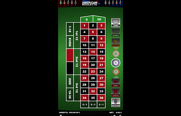 Vertical American Roulette by Gaming1