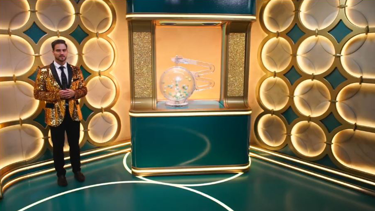 Una schermata del game show Mega Ball