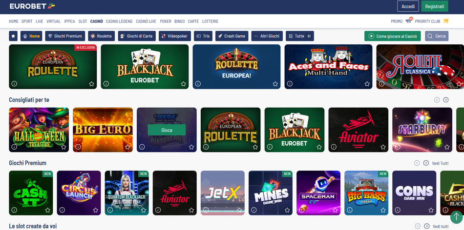 Screenshot di Eurobet - miniatura 2