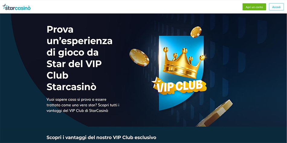 Il VIP Club di StarCasinò