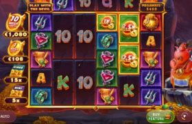 Screenshot dalla nuova slot Play With the Devil Megaways di Red Tiger Gaming