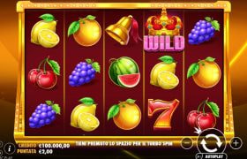 Screenshot della nuova slot Fruit Party Oranje Jackpot di Pragmatic Play