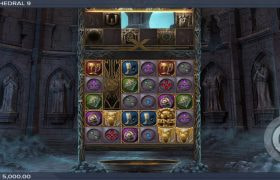 Screenshot della nuova slot Cathedral 9 di ELK Studios